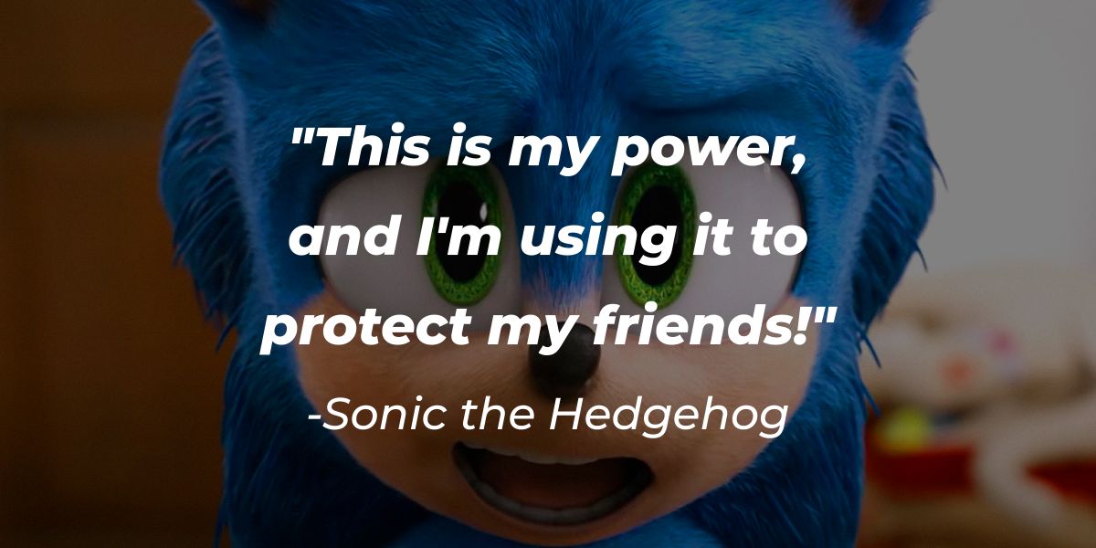 44 Sonic the Hedgehog Quotes: Friendship, Success, and More