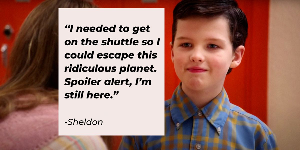 39 Young Sheldon Quotes Showing Their Personalities