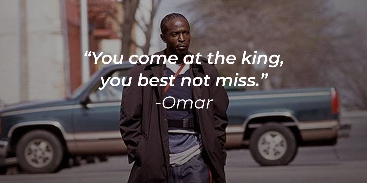 32 Omar Little Quotes 'The Wire' Series' Intimidation Maestro